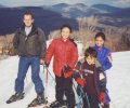 Family ski trip