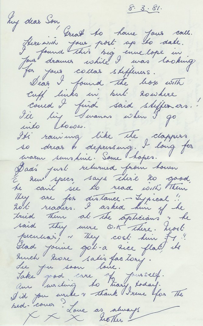 Card folded completely open