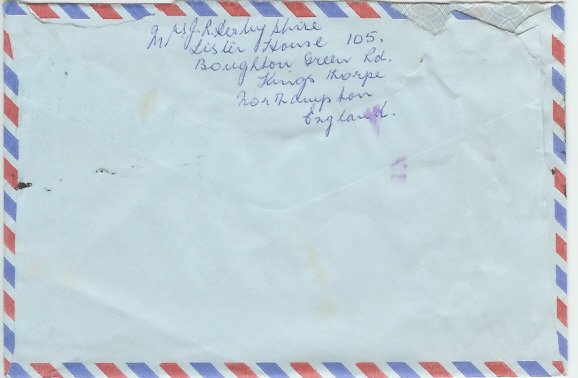 Envelope back