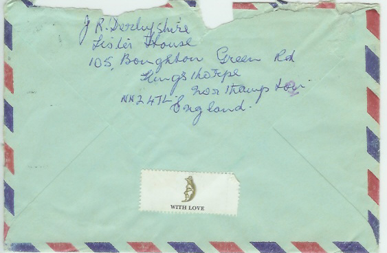 Envelope back