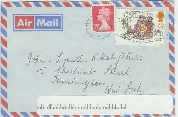 Envelope front
