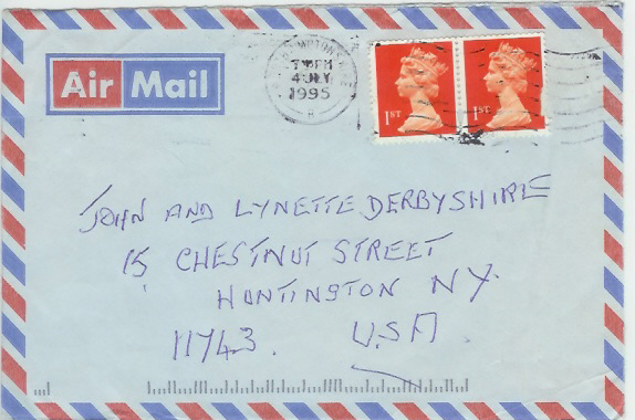 Envelope front