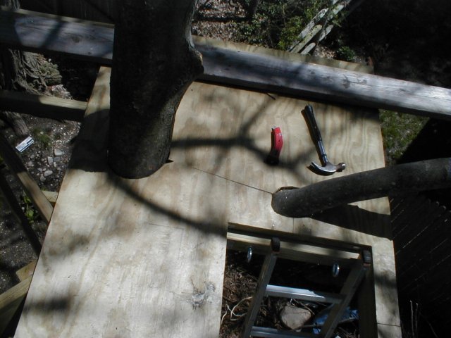 Floor sections 1 & 2 join