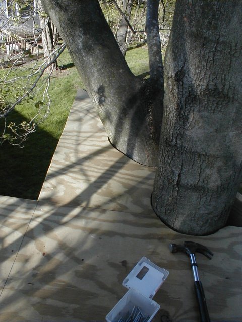 Floor 3rd section from east