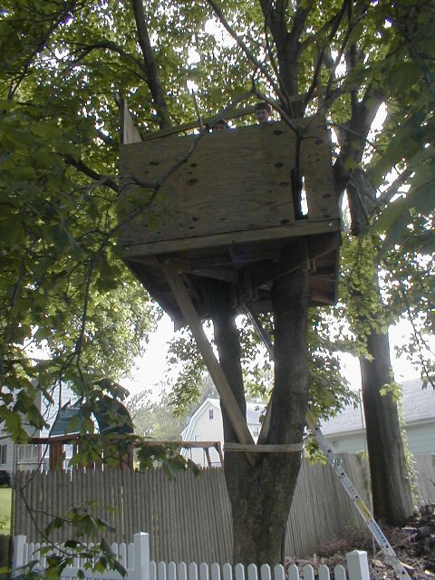 East wall from outside